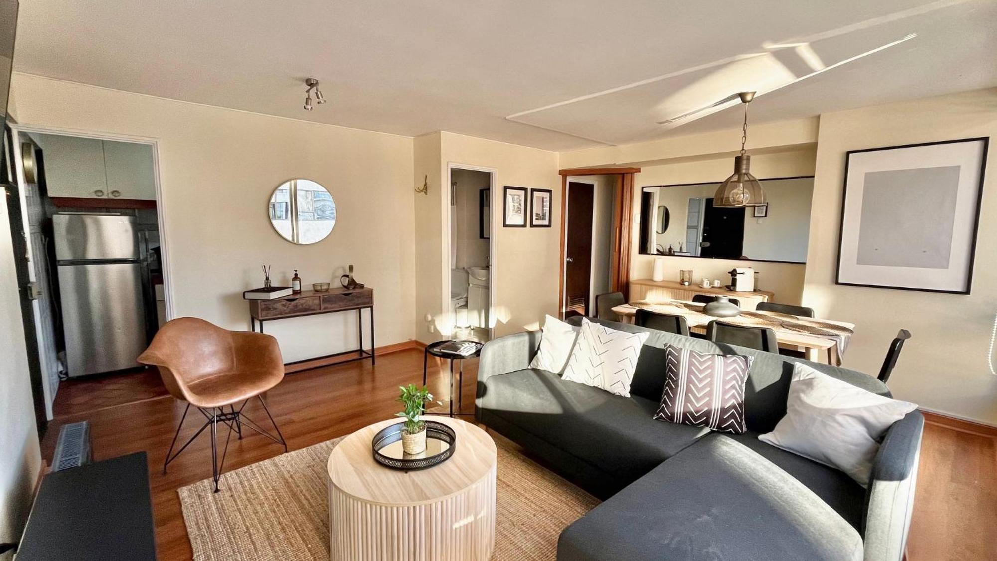Apartamento Mall Parque Arauco, Mall Apumanque Y Metro Manquehe *